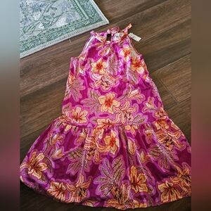 LOFT Beautiful FLORAL Stretch COTTON sz XS BRAND NEW